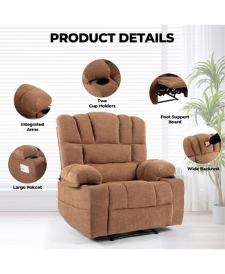 Massage Recliner Chair Sofa with Heating Vibration