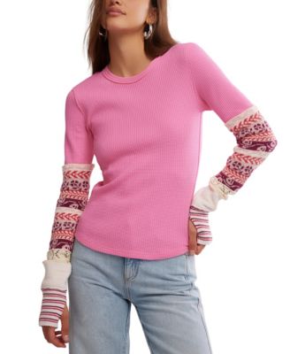 Women's All In Cuff Long-Sleeve Top