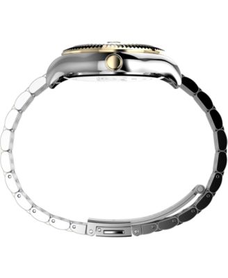 Women's Quartz Analog Two-Tone Stainless Steel Watch, 34mm