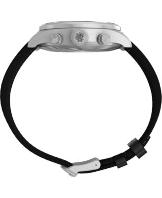 Men's Chronograph Brown Leather Watch, 41mm