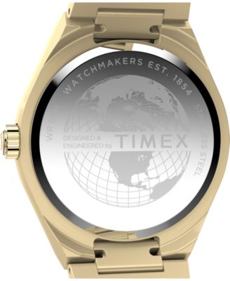 Men's Quartz Analog Gold-Tone Stainless Steel Watch, 39mm