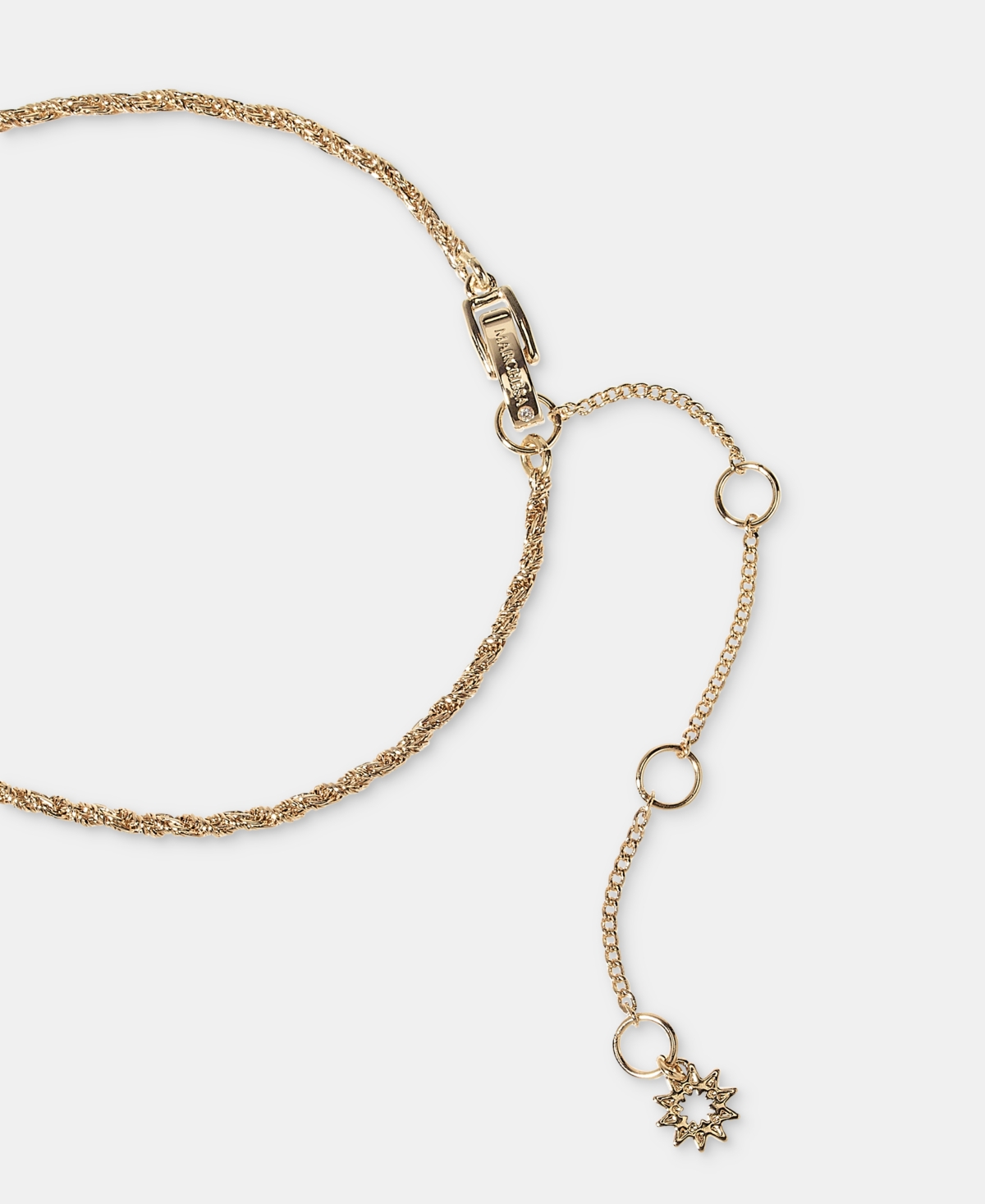 Marchesa Gold-Tone Mixed Crystal Cluster Statement Necklace, 16" + 3" extender