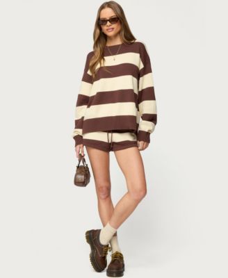 Women's Riley Striped Knit Shorts