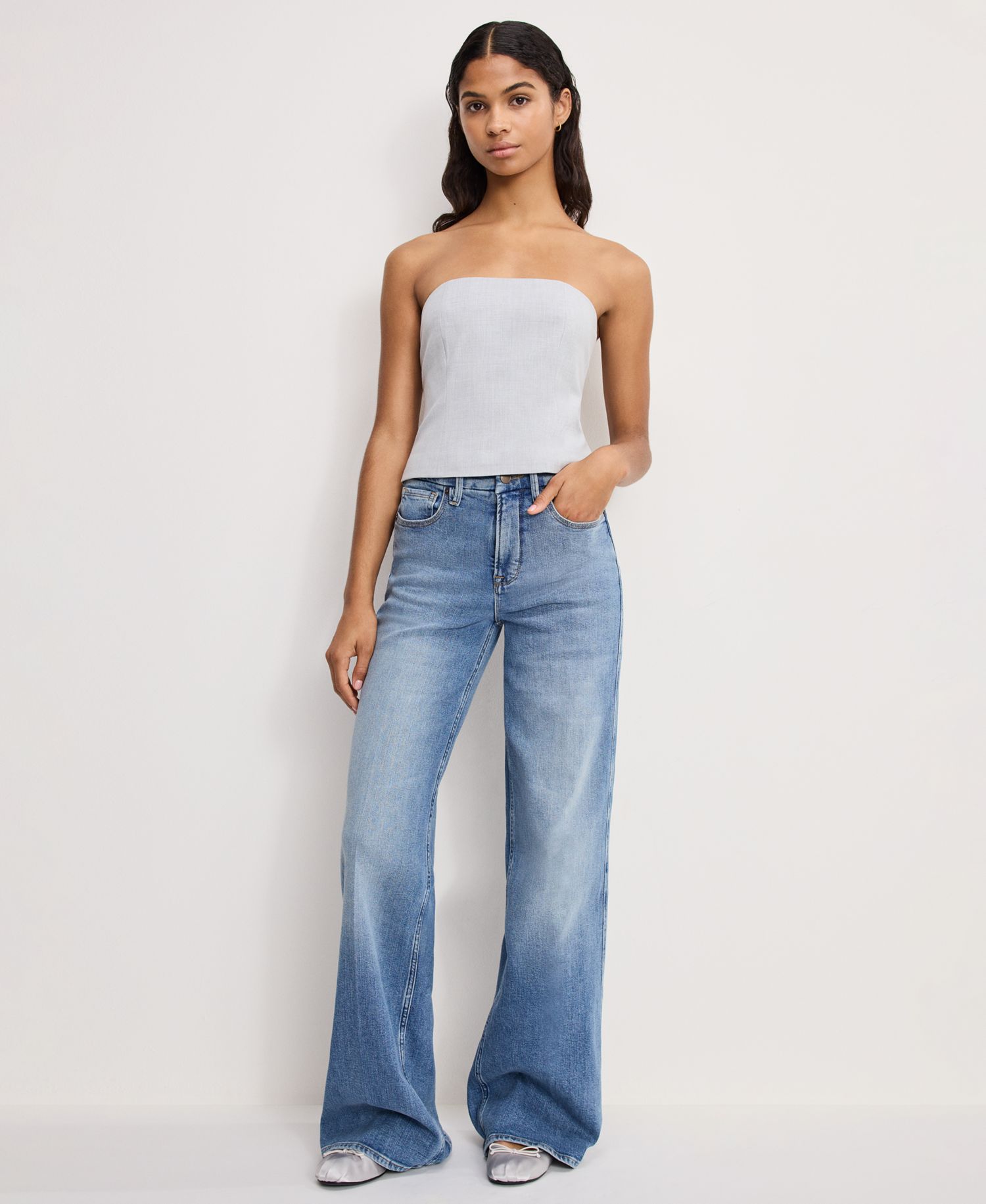 Women's Skate Wide Leg Jeans