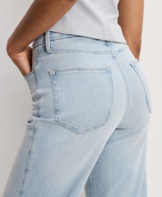 Women's Soft-Tech Good Waist Palazzo Jeans, Regular & Plus Size