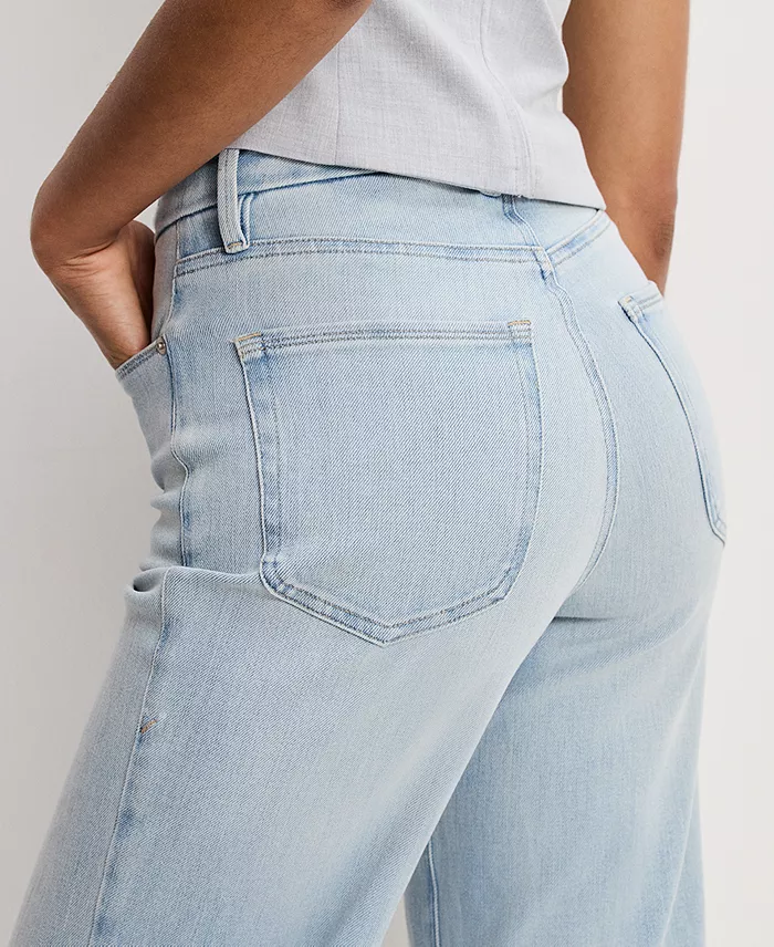 Women's Soft-Tech Good Waist Palazzo Jeans, Regular & Plus Size - thumbnail 4