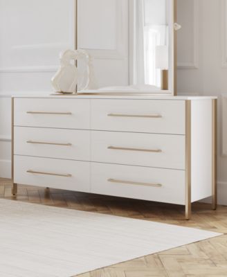 34" Wood Emila Dresser