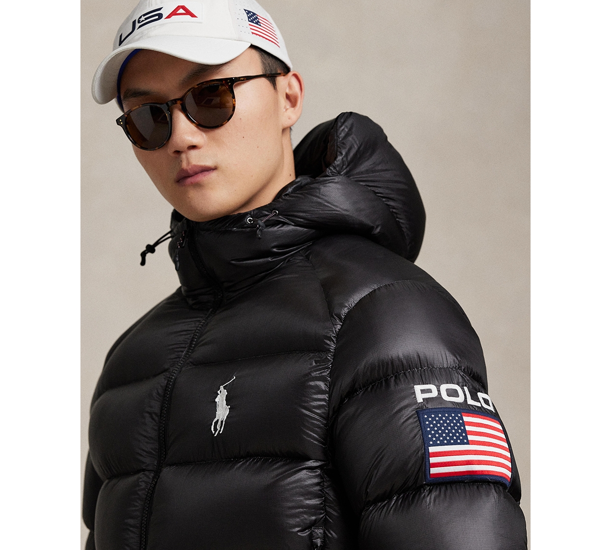 Polo Ralph Lauren Men's Hawthorne Flag Down Jacket