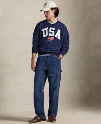 Men's Vintage Fit Flag Fleece Sweatshirt