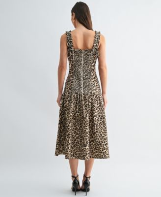 Women's Raya Dropped Waist Midi Dress