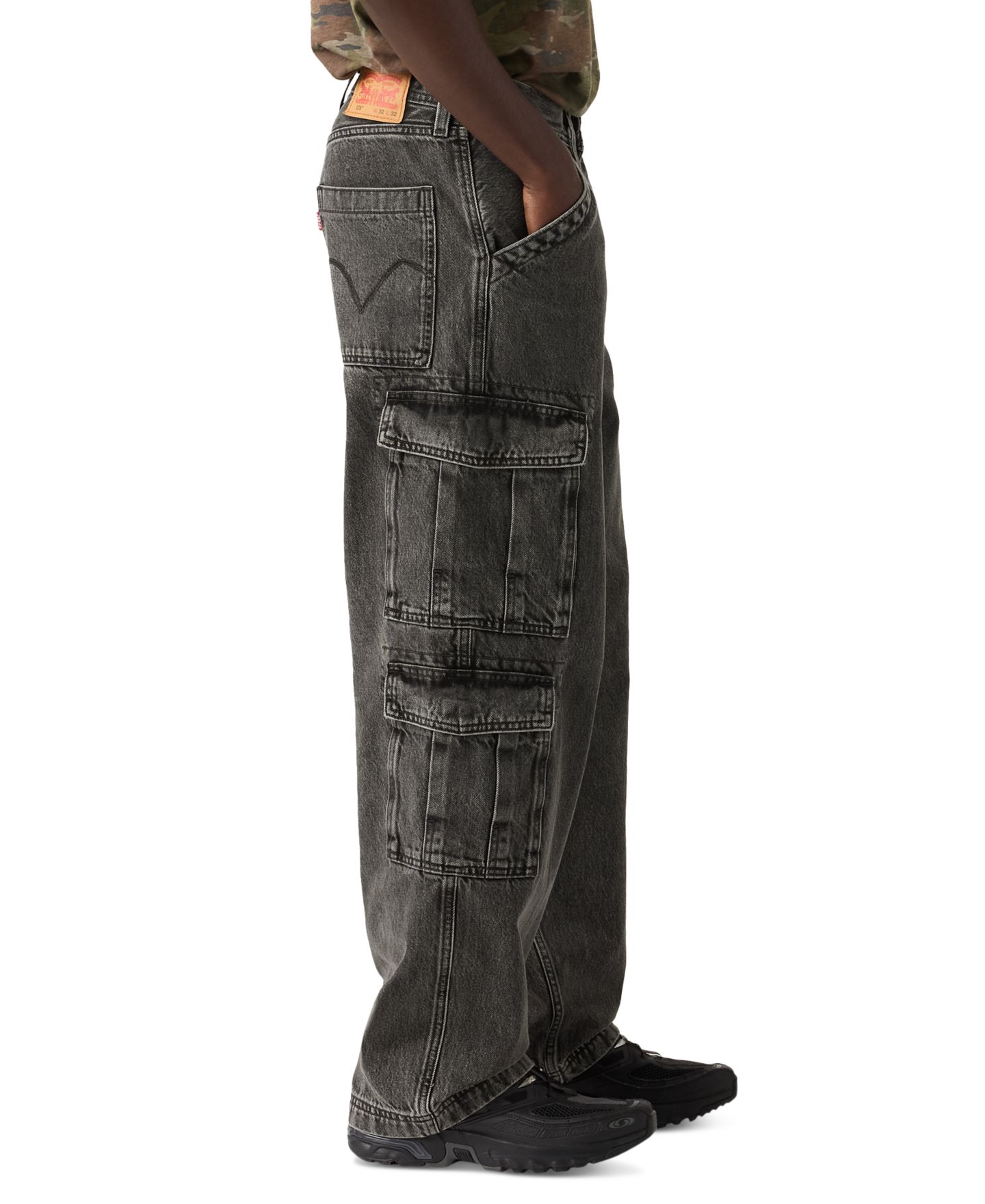 Мужские джинсы Levi's 578™ Baggy Cargo, цвет: Goodbye Darling — фото 4