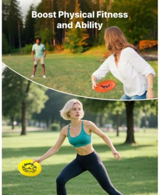 Disc Golf Set 5-Piece Starter Discs with Marker Putter Mid-Range Driver