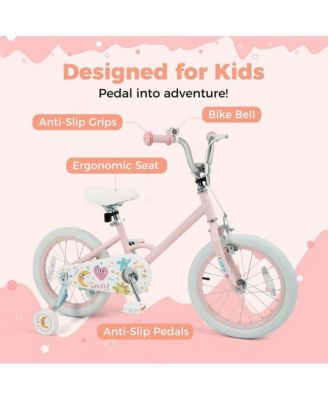 Inch Kids Bike with Adjustable Training Wheels