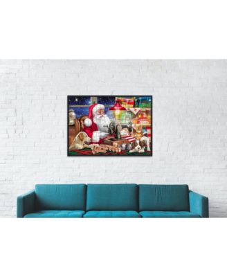 Santa at Work 1000 piece Jigsaw Puzzle for Adults Christmas