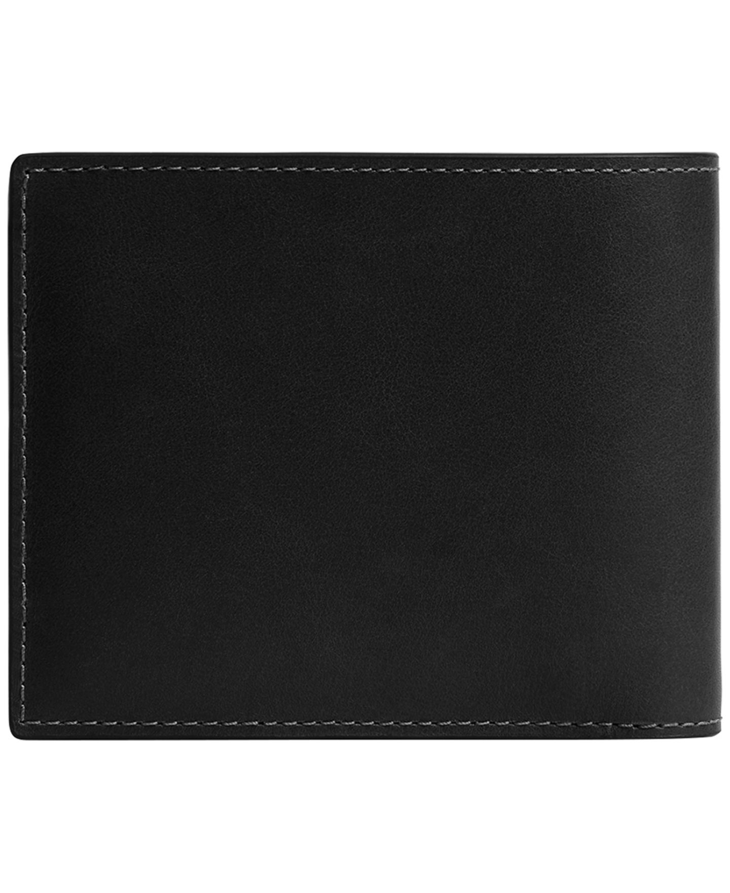 Мужской кошелёк COACH 3-in-1 Leather Wallet, цвет: Чёрный — фото 2