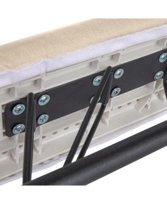 Accessory Sleeve Ironing Board, Matte Black Frame