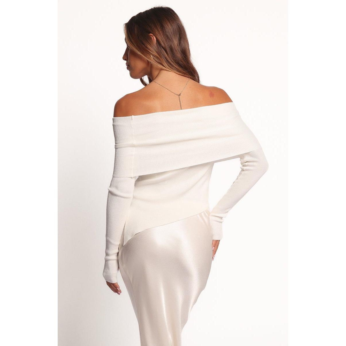 Petal and Pup Women's Mavis Off Shoulder Knit Top