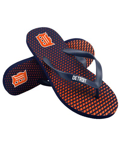 Forever Collectibles Detroit Tigers High End Flip Flops