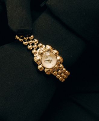 Men's Atmosphere Swiss Quartz 18k Gold-Plated Stainless Steel Watch, 30mm