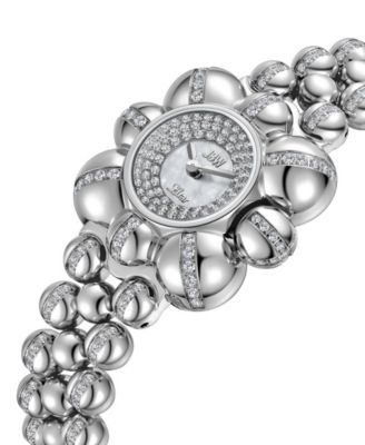 Women's Atmosphere Crystal Swiss Quartz Stainless Steel Watch, 30mm