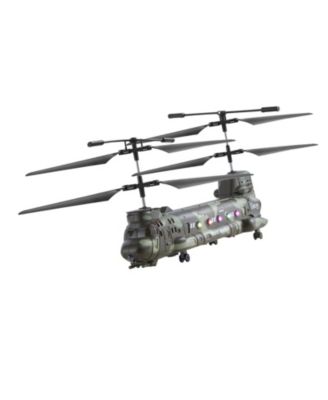 RC Helicopter, 2.4GHz Military 3.5-Channel with LED Lights, 20 Min Flight, One-Key Takeoff/Landing Toy for Kids 8