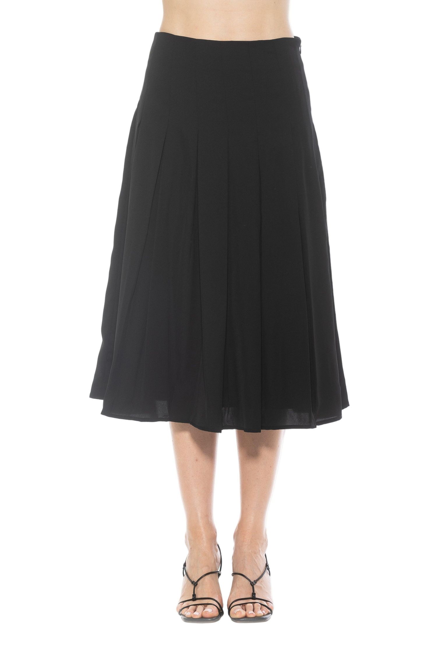 Women's Shilo Midi Length Pleated Skirt