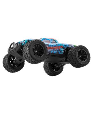 RC Car 1:14, 4WD Off-Road Truck with Extra Shell, 45&deg; Wheelie, Adjustable Speed, 42 km/h Hobby Racing Car for Kids 8+.