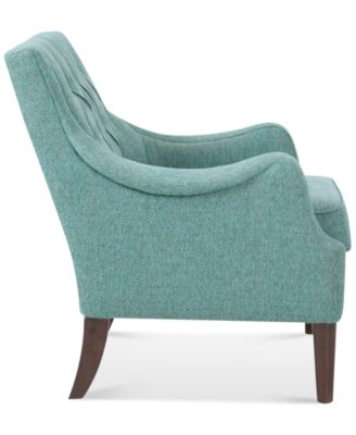 Qwen 33.5" High Button Tufted Accent Chair