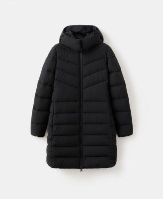 Women's Hood Midi Quilted Anorak