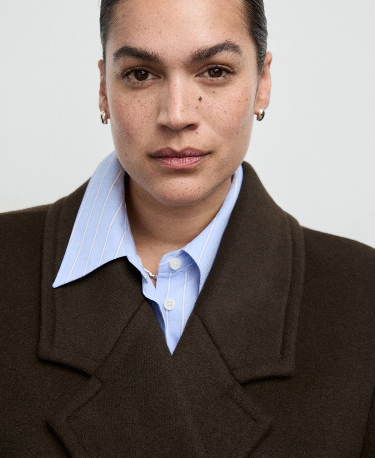 Mango Women's Double-Breasted Wool Coat