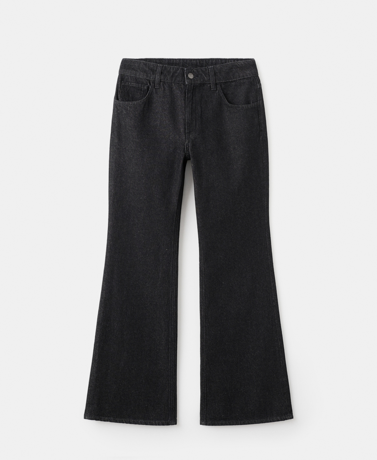 Mango Women's Flared Rinse-Wash Jeans