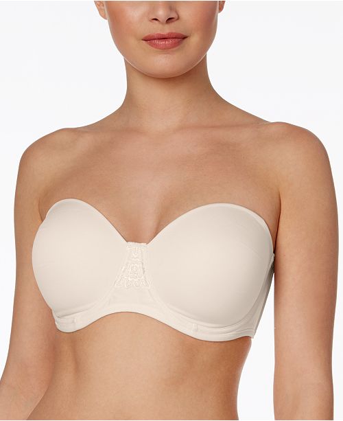 Vanity Fair Beauty Back Full Figure Strapless Underwire Bra 74380 Reviews All Bras Women Macy S