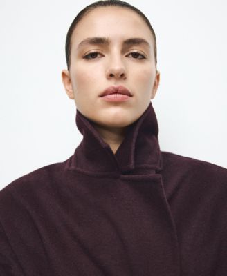 Women's Handmade Oversized Wool Coat