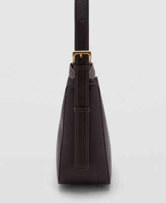 Women's Metal Detail Medium Bucket Bag