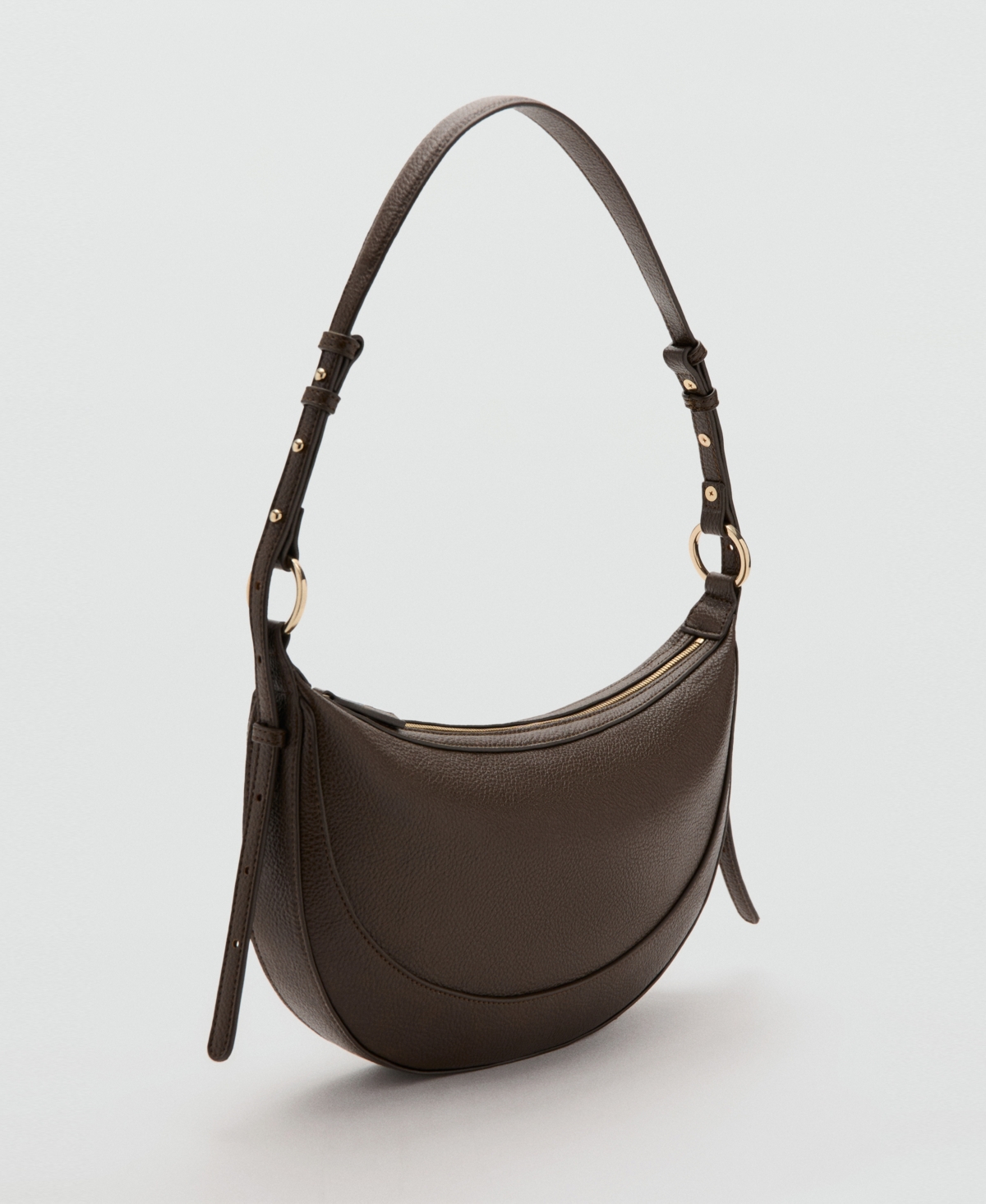 Mango Women's Oval Shoulder Bag