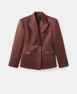 Women's Satin Suit Jacket