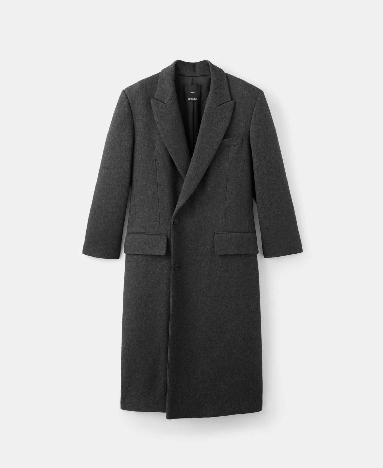 Women's Long Double-Breasted Coat