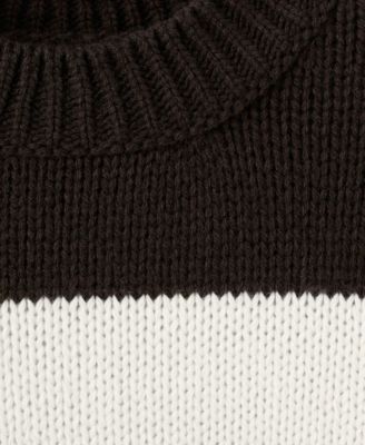 Women's Knit Striped Sweater