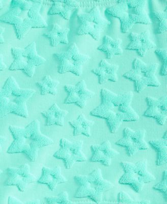 Girls' 7-16 Star-Print Cut-Out One-Piece Swimsuit