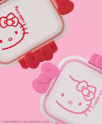 Hello Kitty Fluted Food Storage Containers, Set of 2