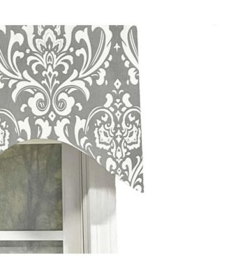 50" x 17" Ozbourne Cornice Syel 3" Rod Pocket Valance
