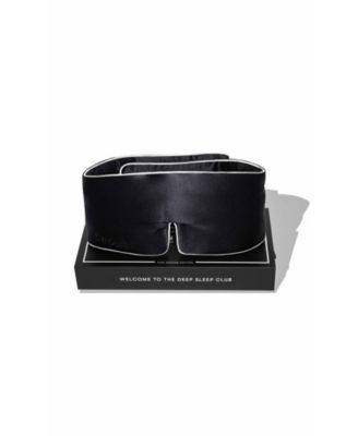 Drowsy Pipe Dreams Silk Eye Mask - Black 89$