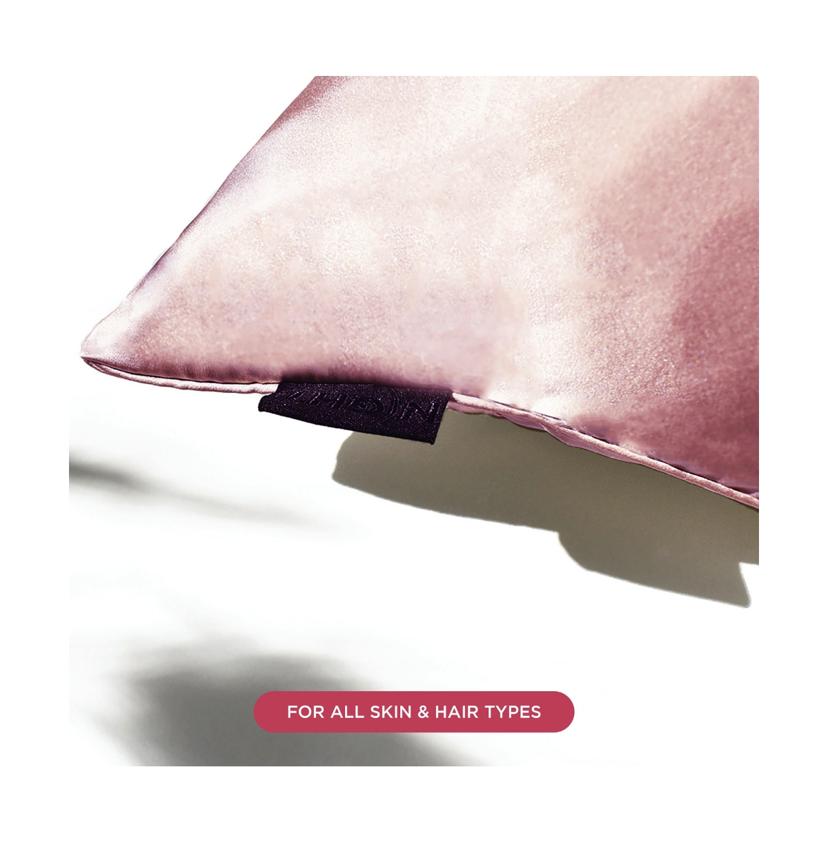 22 Momme 100% Mulberry Silk Pillowcase, Zipper