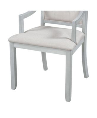  Retro 5-Piece Dining Set - Extendable Round Table & 4 Chairs (Black Oak)