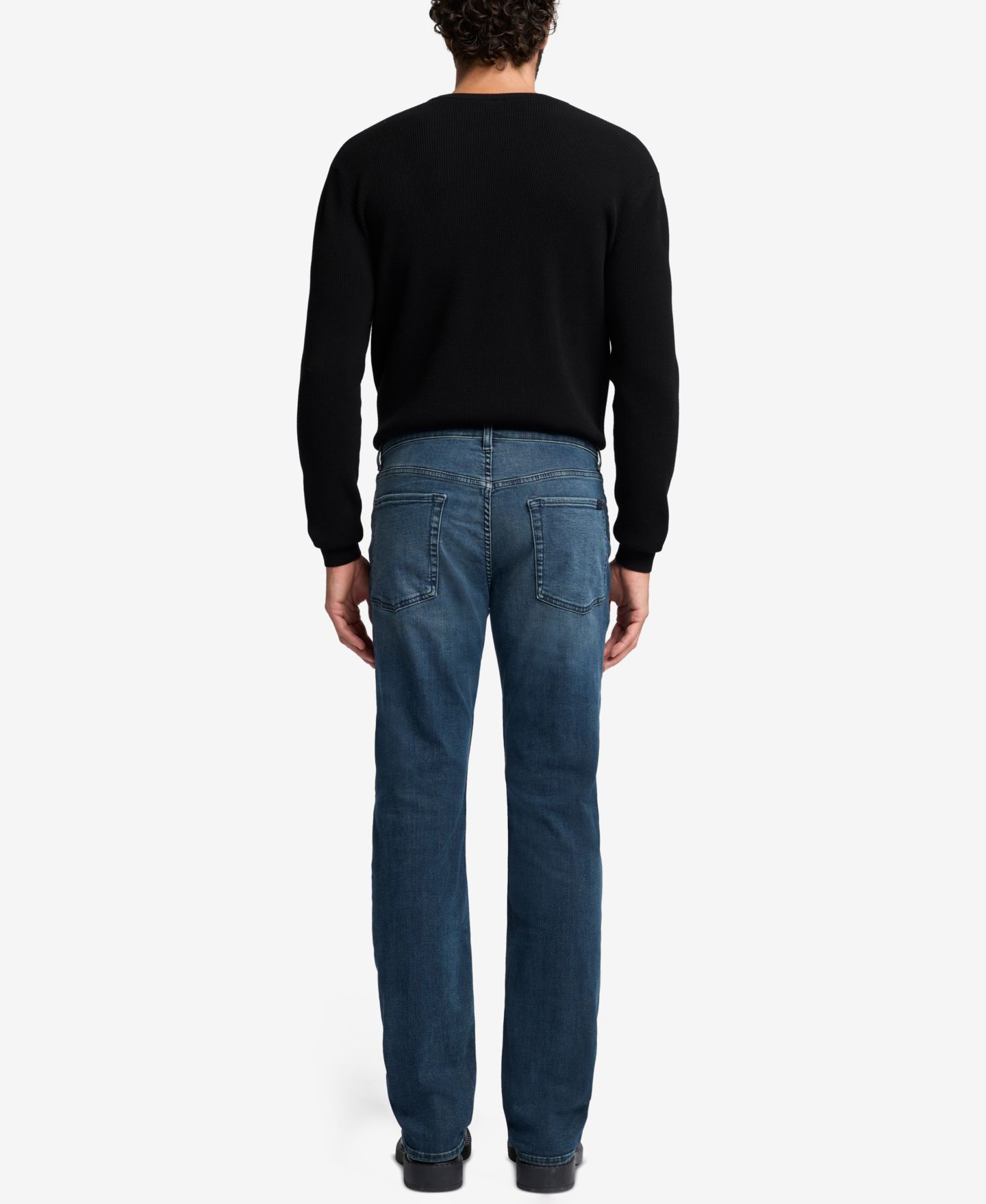 Мужские джинсы 7 For All Mankind Straight-Fit, цвет: Breckenridge — фото 5