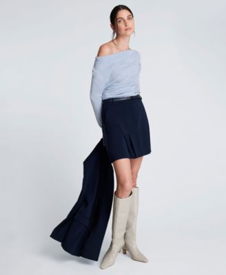 Women's Cowl Neck Long-Sleeve Sweater