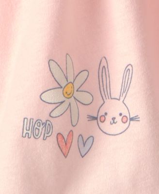 Girls' Toddler 2T-5T Easter 'So Very Hoppy' Top and Skort, 2-Piece Set