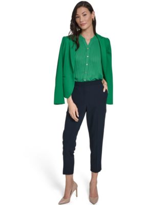 Women's Sleeveless Pleated Top