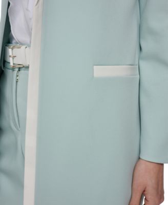 Women's Notch Collar Framed Topper Jacket