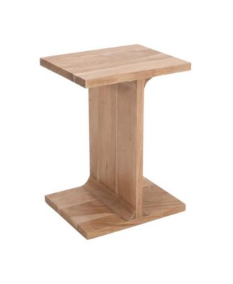 Idiom Solid Wood Modern Accent End I-Table